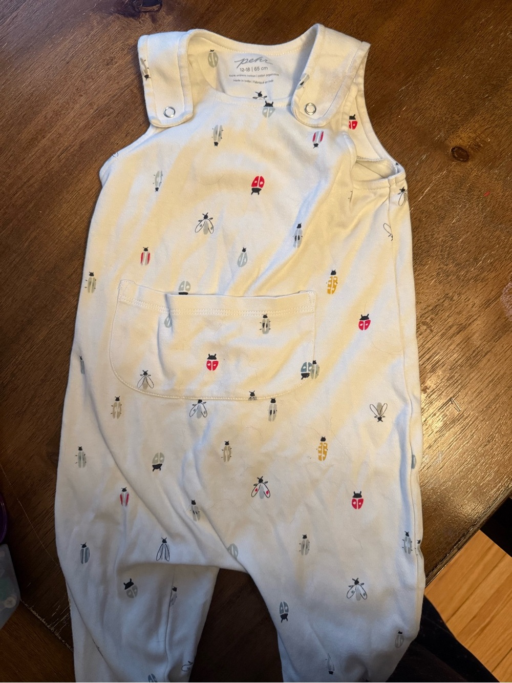 Pehr overalls 12-18 bug print